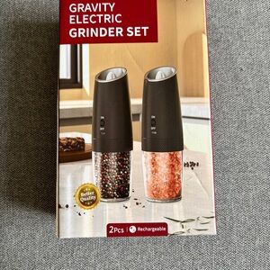 ✨Electric Grinder Set - (2pc) Black✨